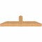 Ekena Millwork Portland Smooth Timber Gable Bracket, Western Red Cedar, 60"W x 17"H x 5 1/2"D x 5 1/2"F, 7/12 Pitch GBW060X17X0606POR00SWR - alternate 5